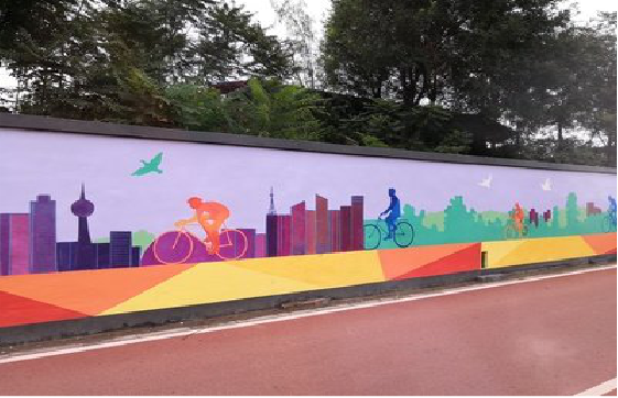 红安墙体彩绘-围墙