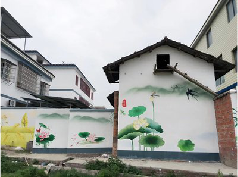 红安室外墙绘-从选材到保养。