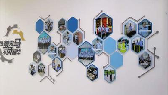 红安文化墙最常见的做法。