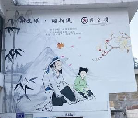 红安分享几个墙绘保养知识。